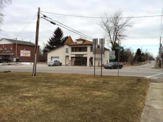 One of the few businesses in Litchfield